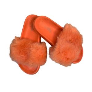 Urban Outfitters Faux Fur Women Slides